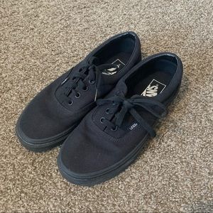 Vans All Black Shoes Men’s 6 Women’s 7.5